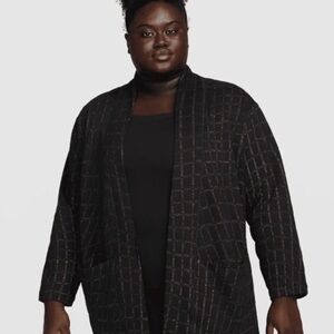 Nike Yoga therma fit luxe reversible kimono robe size 3X